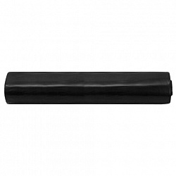 Мешки для мусора 60 л, черные, в рулоне 20 штук, сверхпрочные, ПВД 45 мкм, 50x70 см, LAIMA, 702654