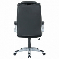 Кресло BRABIX PREMIUM "Phantom EX-553", рециклированная кожа, регулируемый подголовник, черное, 532940