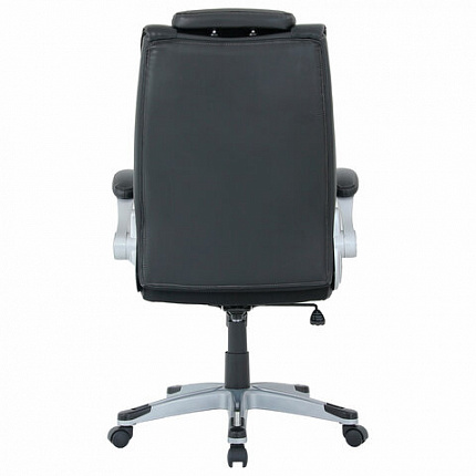 Кресло BRABIX PREMIUM "Phantom EX-553", рециклированная кожа, регулируемый подголовник, черное, 532940