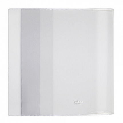 Обложки ПВХ для тетради, дневника, КОМПЛЕКТ 10 шт., 110 мкм, 209х350 мм, прозрачные, ДПС, 1048.1/10