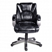 Кресло офисное BRABIX "Eldorado EX-504", экокожа, черное, 530874