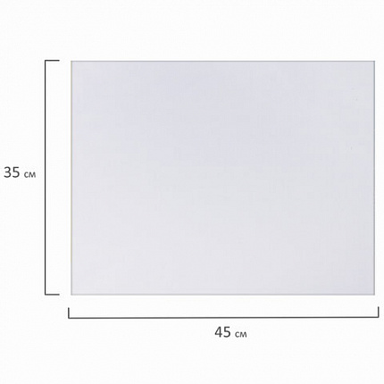 Холст на картоне BRAUBERG ART CLASSIC, 35*45см, грунтованный, 100% хлопок, мелкое зерно, 191020