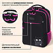 Рюкзак BRAUBERG MAIN, 2 отделения, 3 кармана, "Котик в коробке", 38х26х17 см, 274398
