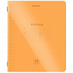 Тетрадь пластиковая обложка (НЕОН) 18 листов, клетка, BRAUBERG "Smart Cover", АССОРТИ (микс в спайке), 405032
