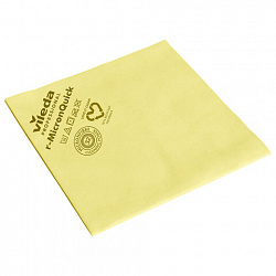 Салфетки VILEDA PROFESSIONAL "МикронКвик", КОМПЛЕКТ 5 шт., микроволокно, желтый, 38х40 см, 170638