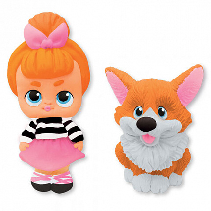 Фигурка-раскраска из гипса "С магнитом", с красками и кистью, ассорти, BRAUBERG KIDS, 666010