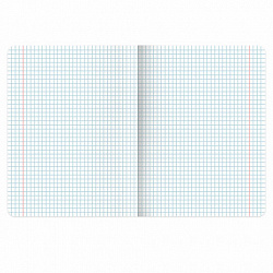 Тетрадь обложка пластик (прозрачный) 24 л., клетка, BRAUBERG "Smart Cover", АССОРТИ (в спайке), 405036