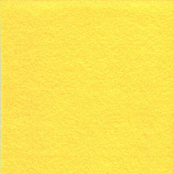 Цветной фетр МЯГКИЙ 500х700 мм, 2 мм, плотность 170 г/м2, рулон, желтый, ОСТРОВ СОКРОВИЩ, 660629