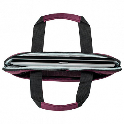 Сумка портфель HEIKKI PERSPECTIVE (ХЕЙКИ) с отд. для ноутбука 15,6", бордовая, 28х39х3 см, 272596