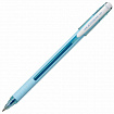 Ручка шариковая масляная с грипом UNI "JetStream", СИНЯЯ, корпус бирюзовый, линия 0,35 мм, ш/к 03743