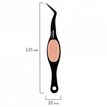 Пинцет обратного действия для рукоделия и хобби, 12,5 см, ОСТРОВ СОКРОВИЩ, 663841, PC-126B