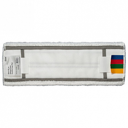 Насадка МОП плоская 40 см, VILEDA PROFESSIONAL "МикроПлюс Комби", уши (ТИП УВ) микрофибра / скраб, 167298