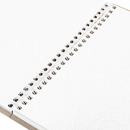 Скетчбук, белая бумага 160г плотная, 15х21 см 60 листов, гребень твердая обложка KRAFT BRAUBERG ART CLASSIC, 116365