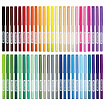 Фломастеры ПИФАГОР "ЭНИКИ-БЕНИКИ", 50 цветов, вентилируемый колпачок, 152455