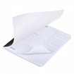 Тетрадь А5, 96 л., HATBER, скоба, клетка, Soft-touch ламинация, СОЛО "Черный бархат", 092746, 96Т5лВ1