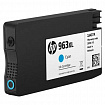 Картридж струйный HP (3JA27AE) для HP OfficeJet Pro 9010/9013/9020/9023, №963Xl, голубой, ресурс 1600 страниц