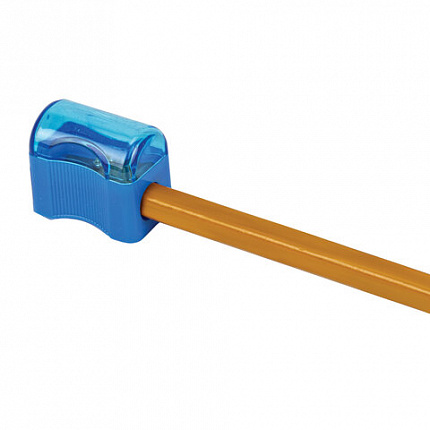 Точилка ПИФАГОР с контейнером, пластиковая, "Сундучок", цвет корпуса ассорти, 226938