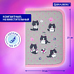 Пенал BRAUBERG, 1 отделение, полиэстер, 21х14 см, "Играющие котики", 272327
