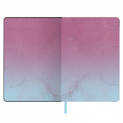 Блокнот А5 (143x210 мм), BRAUBERG VISTA "Marble", под кожу, гибкий, 80 л., 112063