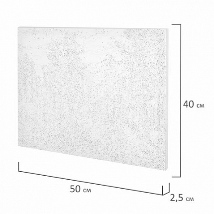 Картина по номерам 40х50 см, ОСТРОВ СОКРОВИЩ "Водопад", на подрамнике, акрил, кисти, 663279