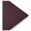 Тетрадь обложка пластик, А4, 80 л., гребень, клетка, HATBER, "VELVET" Бордо, 081564, 80Т4В1гр_01606