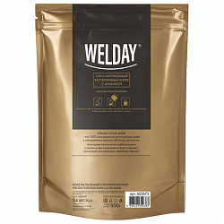 Кофе растворимый WELDAY (ВЭЛДЭЙ) "GOLD" 500 г, БРАЗИЛИЯ, арабика, сублимированный, 622673