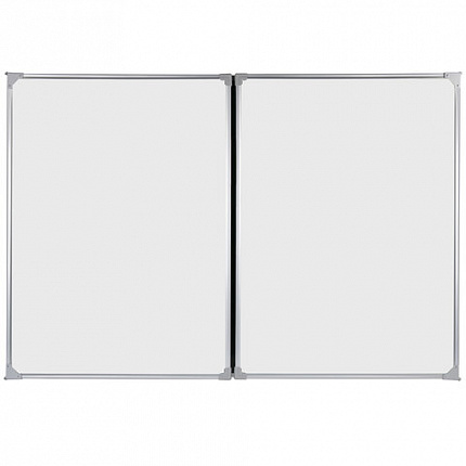 Доска для мела/магнитно-маркерная 3-х элементная 100х150/300 см, 3 поверхности/мел + 2 поверхности/маркер, BOARDSYS, ТЭ-300К