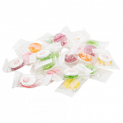 Карамель леденцовая SUNNY CANDY, микс вкусов с аскорбинкой, в индивидуальной упаковке, 1000 г