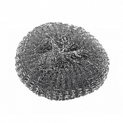 Губка (мочалка) металлическая, 40г, МЕГА, для посуды, гриля, плиты, YORK, 003030