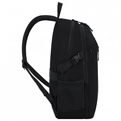 Рюкзак HEIKKI CHOICE (ХЕЙКИ) универсальный, 2 отделения, багажная лента, черный, 42х32х13 см, 272537