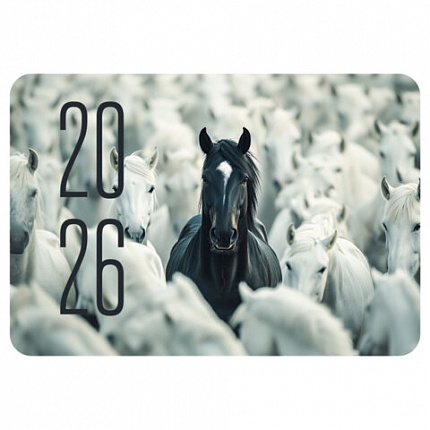 Календарь карманный на 2026 г, BRAUBERG, 64х93 мм, АССОРТИ №1, 20 видов, 117303