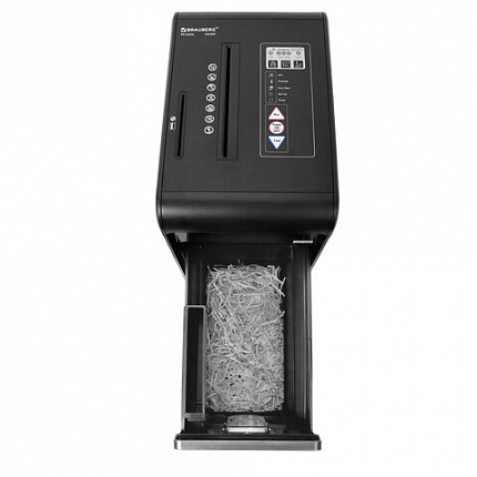 Уничтожитель (шредер) BRAUBERG PROFESSIONAL PS-2542x, CD, "HeavyDuty", 4 уровень секретности, 4х40 мм, 25 листов, корзина 42 литра, 532594