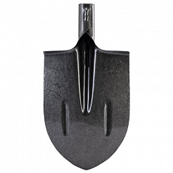 Лопата штыковая без черенка 20х40 см, ребра жесткости, рельсовая сталь, RABBITEX (РАББИТЕКС) "RAIL STEEL", 700479