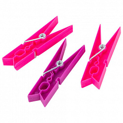 Прищепки бельевые 7,8 см, КОМПЛЕКТ 20 штук, пластик, ассорти, PRIMILA (ПРИМИЛА) ORIGINAL, 700511