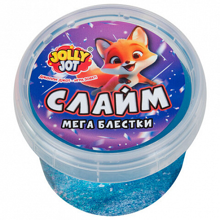 Слайм МИКС, 100 г, АССОРТИ, 8 видов, JOLLY JOT (ДЖОЛЛИ ДЖОТ), 667321