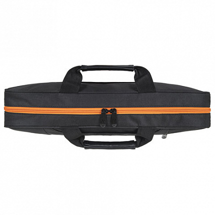 Сумка-портфель BRAUBERG "Office" с отделением для ноутбука 17,3", черная, 44х34х6 см, 270826