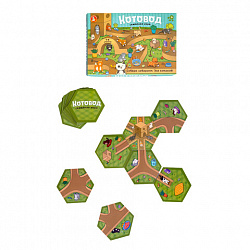Игра настольная "Котовод", 60 карточек, 10 КОР, 6095