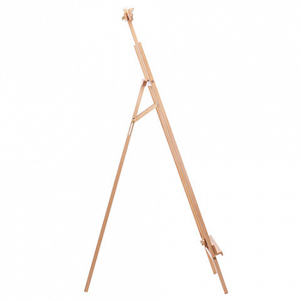Мольберт напольный из бука, 158х50х87 см, высота холста до 121 см, лакированный, BRAUBERG ART CLASSIC, 192259