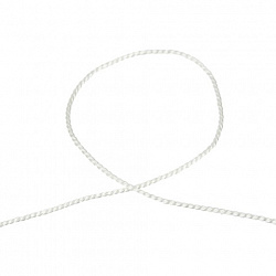 Нить лавсановая для прошивки документов, БЕЛАЯ, диаметр 1,5 мм, длина 500 м, ЛШ 460, BRAUBERG, 601812