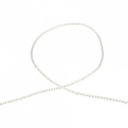 Нить лавсановая для прошивки документов, БЕЛАЯ, диаметр 1,5 мм, длина 500 м, ЛШ 460, BRAUBERG, 601812