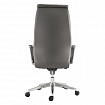 Кресло офисное BRABIX PREMIUM "Jazz EX-757", синхромеханизм, алюминий, экокожа, серое, 532490