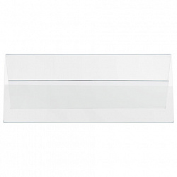 Подставка настольная для презентаций 300х100 мм (домик), двусторонняя, ПЭТ, STAFF, 291392