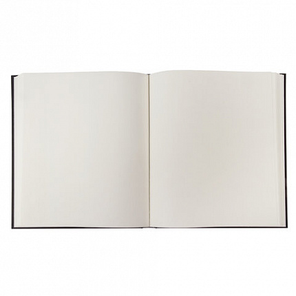 Скетчбук, слоновая кость, 100 г/м2, 190х190 мм, 110 л., книжный твердый переплет, BRAUBERG ART, 113185