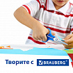 Картон белый А4 МЕЛОВАННЫЙ (белый оборот), 50 листов, в коробке, BRAUBERG, 210х297 мм, 113563