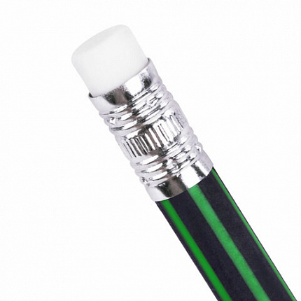 Карандаши чернографитные BRAUBERG НАБОР 6 шт., "Aviator", НВ, с резинкой, пластиковые, корпус ассорти, заточенные, 180632