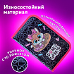 Пенал ЮНЛАНДИЯ, 1 отделение, металлизированный картон, конгрев, 19х11 см, "Сладкоежка", 272281