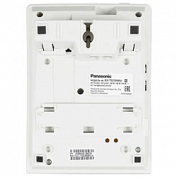 Телефон PANASONIC KX-TS2350RUW, белый, повторный набор, тональный / импульсный режим