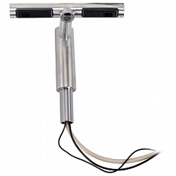 Сушилка для рук, встроенная в смеситель с подачей воды, сенсорная, SONNEN SF1204, 1200 Вт, 95 м/с, IP24, нержавеющая сталь, 607194