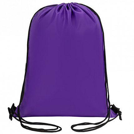 Мешок для обуви BRAUBERG ПРОЧНЫЙ, на шнурке, фиолетовый, 42x33 см, 270288