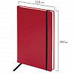 Ежедневник недатированный БОЛЬШОЙ ФОРМАТ 210х297 мм А4, BRAUBERG "Office", 160 л., красный, 113286